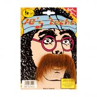 70's Moustache, Brown