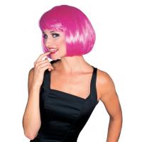 Supermodel Wig, Hot Pink