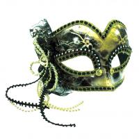 Black & Gold Glazed Eyemask