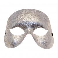 Moulin Rouge Eye Mask, Silver