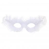 Grand Ball Eye Mask, White