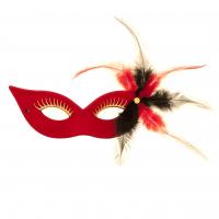 Paloma Eye Mask, Red