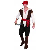 Male Pirate Fancy Dress Costume