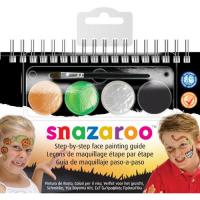 4-colour Step by Step Halloween Face Painting Booklet