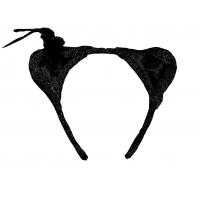 Instant Set Cat Ears, Black