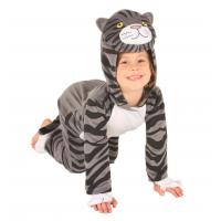 Mog The Cat 1pc Jumpsuit Childrens Costume