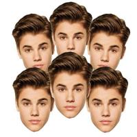 Justin Bieber Party Masks