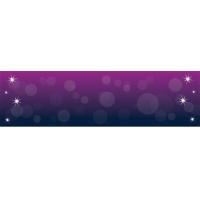 Prom Purple Personalised Banner