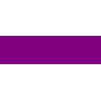 Plain Deep Purple Personalised Banner