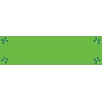 St Patricks Day Clover Personalised Banner