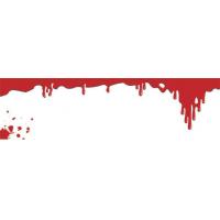 Halloween Blood Personalised Banner