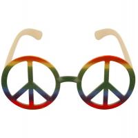 Peace Sign Rainbow Glasses