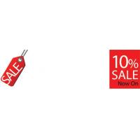 10 Percent Tag Sale Personalised Banner