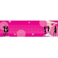 Dark Pink Hen Party Personalised Banner