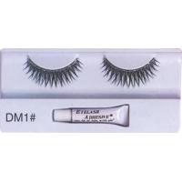 Silver/Black Diamante Style Eyelashes