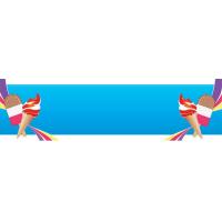 Blue Ice Cream Personalised Banner