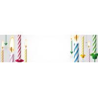 Birthday Candles Personalised Banner