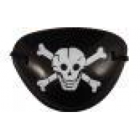 Eyepatch Black Plastic