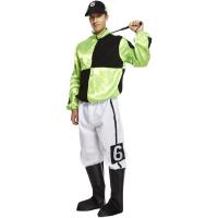 Jockey Fancy Dress Costume, Green/Black
