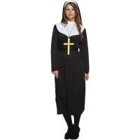 Traditional Nun Fancy Dress Costume