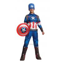 Captain America Deluxe Childs Costume
