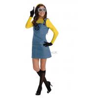 Minion Girls Adult Fancy Dress Costume
