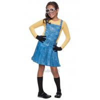 Minion Girl Fancy Dress Costume