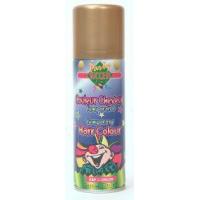 Coloured Hair Spray, Gold