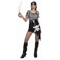 Pirate Queen Female Fancy Dress Costume