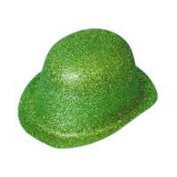 Glitter Bowler Hat, Green