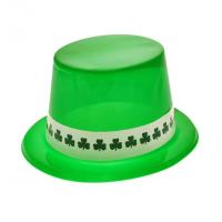 Top Hat with Shamrock Band