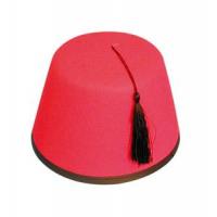 Fez Hat with Tassle, Red