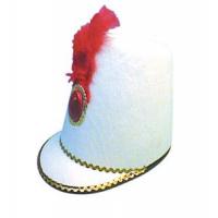 Majorette Hat, White