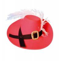 Musketeer Hat, Red