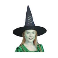 Witch Hat with Lace Up Design