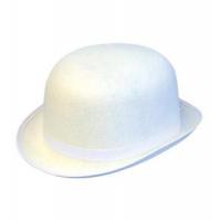 Bowler Hat, White