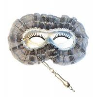 Silver Boheme Eye Mask on Stick