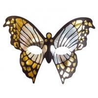 Mariposa Butterfly Eyemask, Silver/Gold