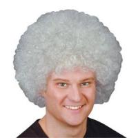 Curly Afro Wig, Grey