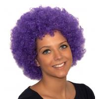 Curly Afro Wig, Purple