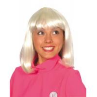 Cheerleader Wig, White