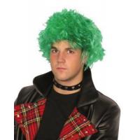 Punk Spikey Wig, Green