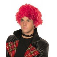 Punk Spikey Wig, Red