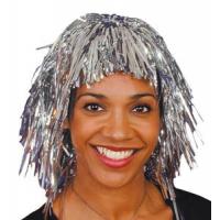 Tinsel Wig, Silver