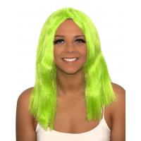 Long 16" Wig, Green