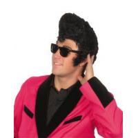 Teddy Boy Top, Black Hair