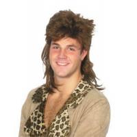 Long Mullet Wig, Brown