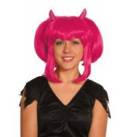 Gothic Queen Wig, Pink
