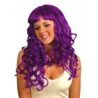 Party Girl Wig, Purple