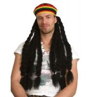 Jamaican Wig with Hat